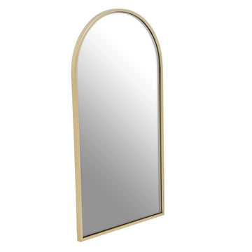 Trento Large Gold Finish Metal Wall Mirror