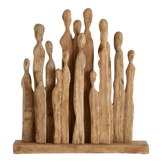 Unity Group Wooden Sculpture