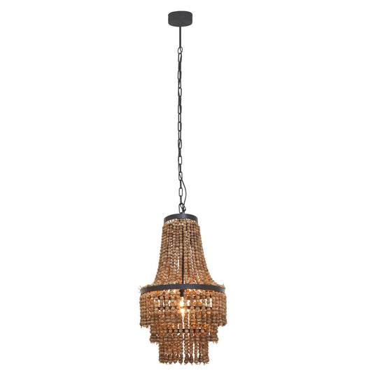 Lapiz Wood Chandelier