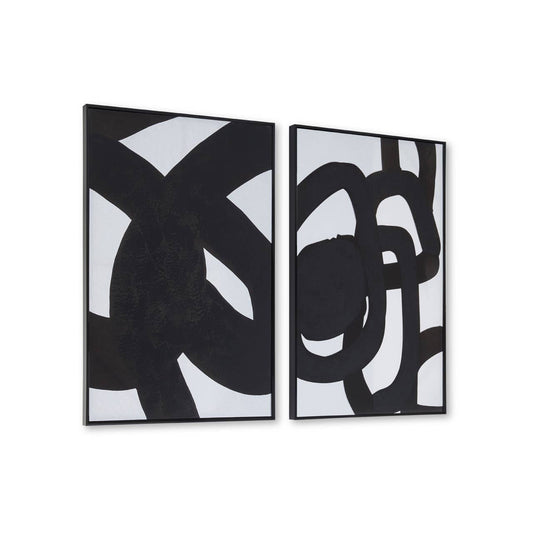 Astratto Set Of Two Abstract Wall Art