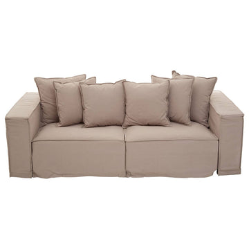 Marseille 3 Seat Grey Sofa