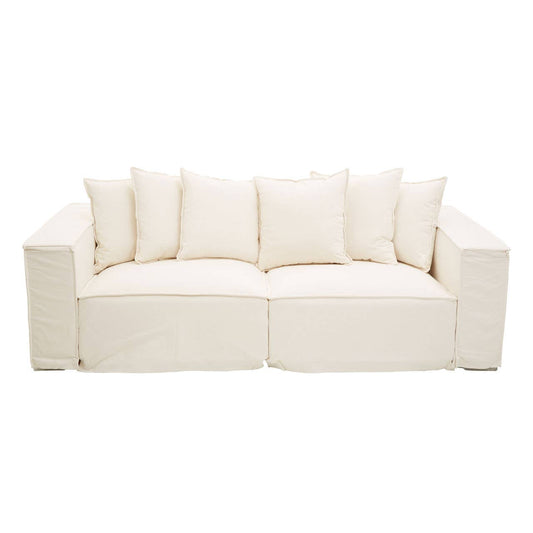 Marseille 3 Seat Cream Sofa