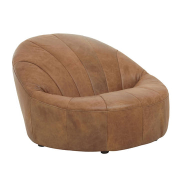 Hoxton Light Brown Leather Chair