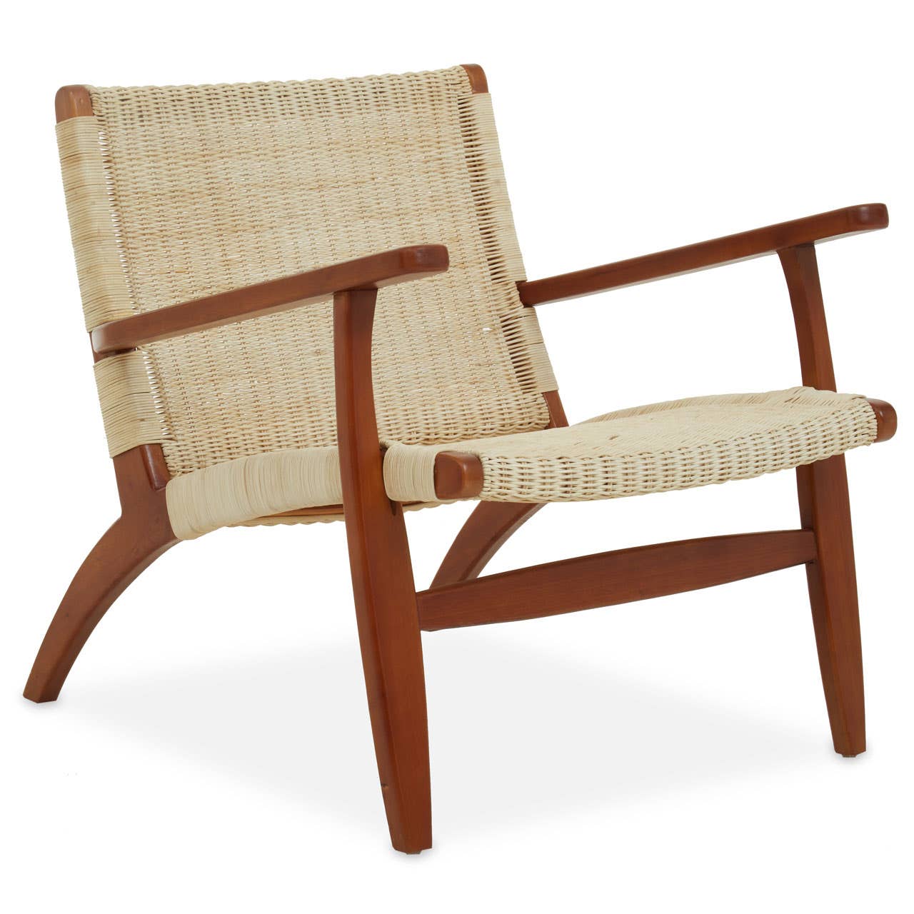 Java Woven Chair In Natural Rattan